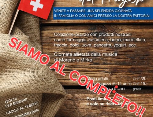 Brunch del 1. agosto al completo